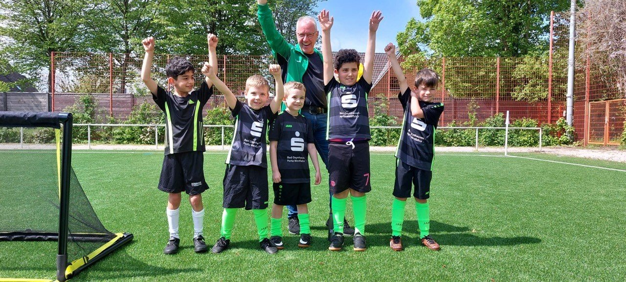 Nur Gewinner beim Minikicker-Turnier